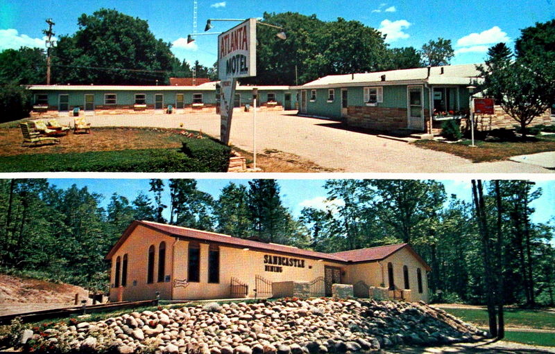 Atlanta Motel - Old Postcard